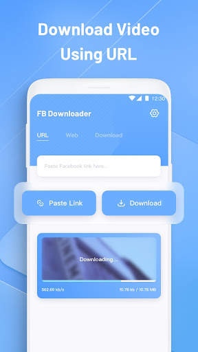 Fast Video Downloader Facebook screenshot 1