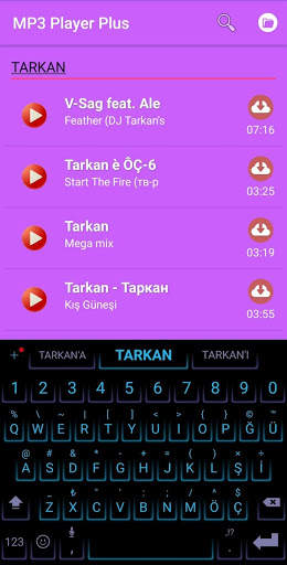Leitor de mp3 screenshot 2