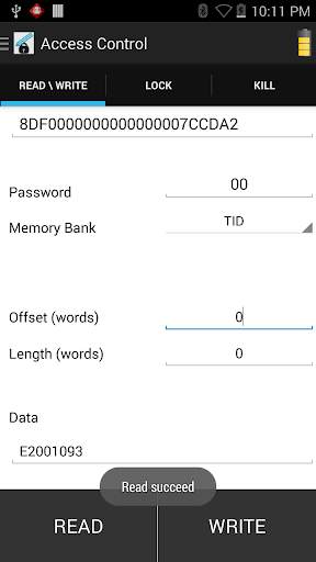 Zebra ZETI RFID Mobile screenshot 5