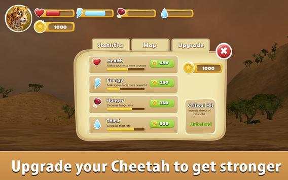 Wild Cheetah Simulator 3D screenshot 4