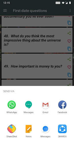 Dating Questions screenshot 7