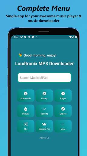 Loudtronix - MP3 Music Downloader screenshot 1