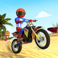 Superhero Moto Bike Stunt Racing Game on 9Apps