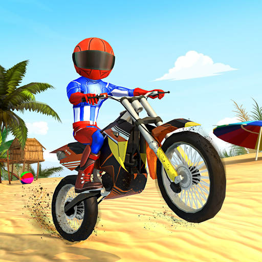Superhero Moto Bike Stunt Racing Game 10.1