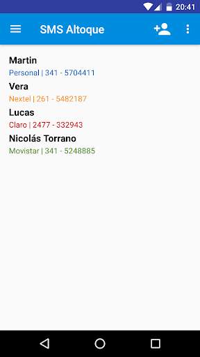 Al toque SMS Gratis screenshot 1