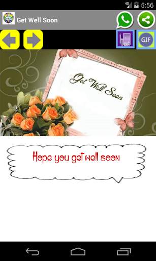 Get Well Soon Card, GIF, Video screenshot 2