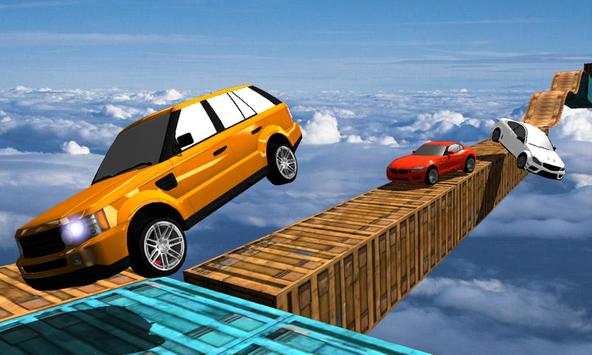 Impossible Car Driving Skyline Driver 3D screenshot 4
