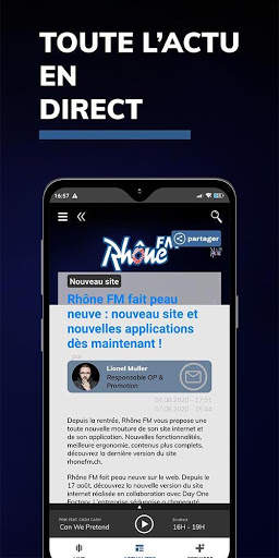 Rhône FM screenshot 4