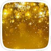 Gold Christmas Heart Theme 1.0.0