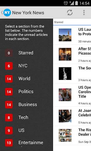 New York News screenshot 2