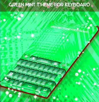 Green Mint Theme for Keyboard screenshot 4