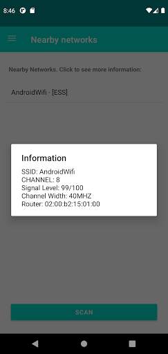 Wifi scan and analyzer screenshot 6