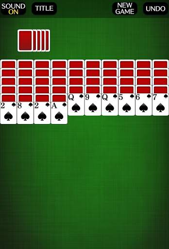 Spider Solitaire [card game] 1 تصوير الشاشة