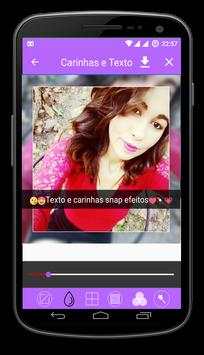 Editor de Fotos Efeitos Cachorro Carinhas do Snap screenshot 2