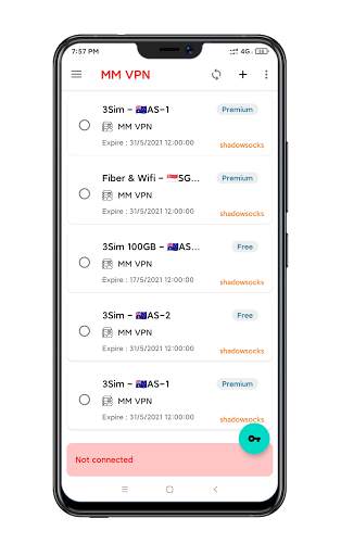 MM VPN screenshot 1