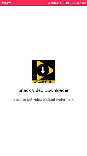 Video Downloader for SnackVideo - No Watermark screenshot 1