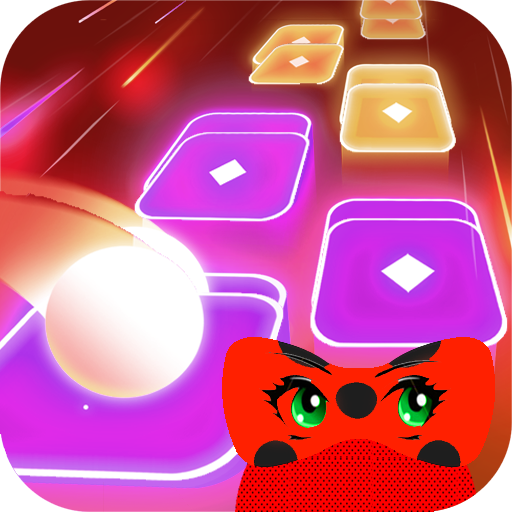Lady Bug Princess Tiles Hop icon