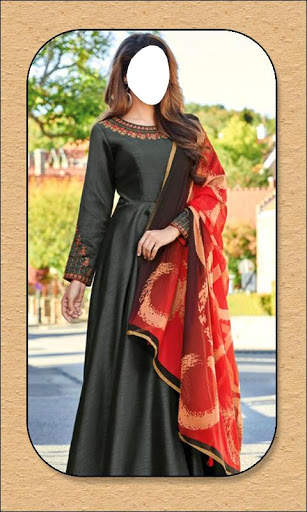Women Gown Dress Photo Suit New screenshot 2