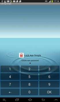 Lock App Simple 1 تصوير الشاشة
