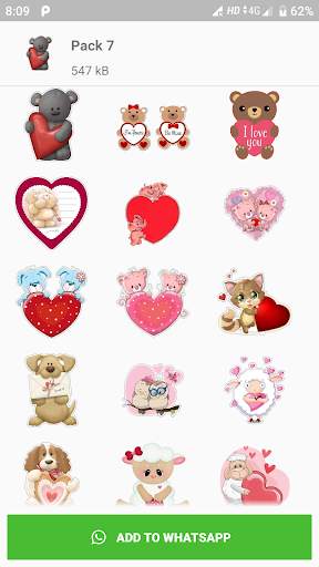 WAStickerApps Love ❤️ Love Sticker for WhatsApp screenshot 6