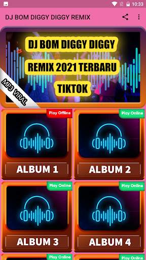DJ BOM DIGGY DIGGY OFLLINE MP3 screenshot 1
