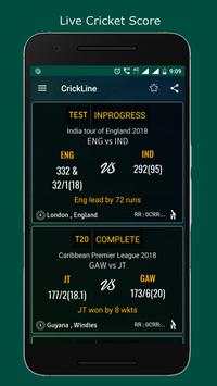 CrickLine screenshot 2