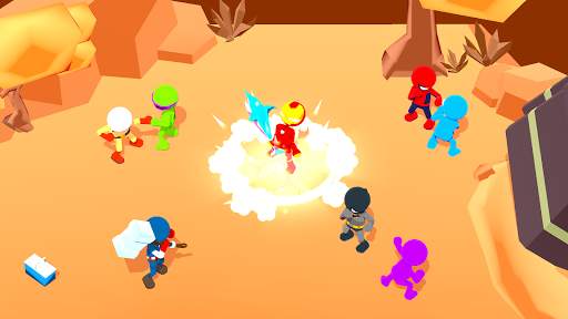 3D Stickman Master - Street Gangs Fight скриншот 7