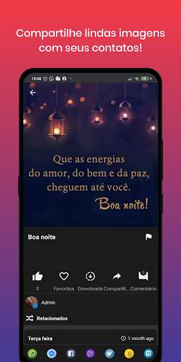 Zaper Imagens e vídeos para status screenshot 3