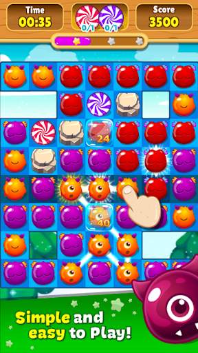 Candy Monsters Match 3 screenshot 6