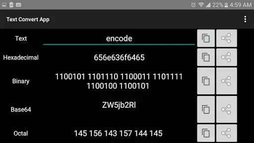 Text Convert App : Encode and decode text screenshot 4
