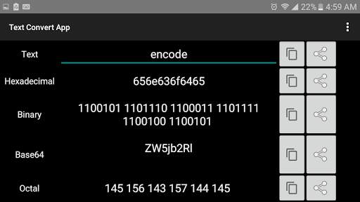 Text Convert App : Encode and decode text screenshot 4