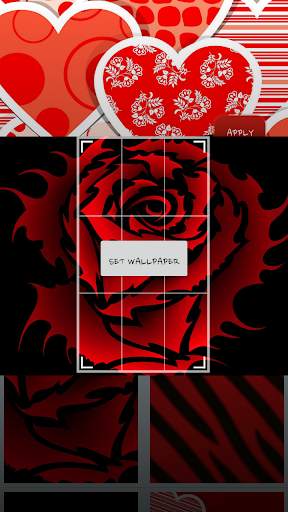 Theme with Red Hearts screenshot 8