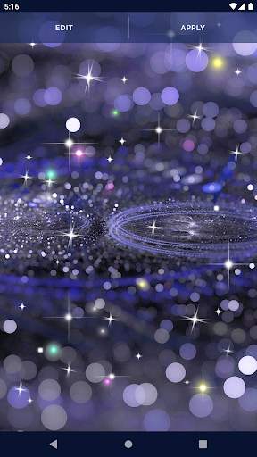 Sparkle Gold Live Wallpaper screenshot 7