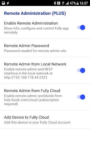 Fully Kiosk Browser & Lockdown screenshot 7