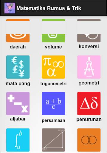 Matematika Rumus dan Trik screenshot 1
