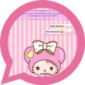 Wa Pink Butterfly Theme logo