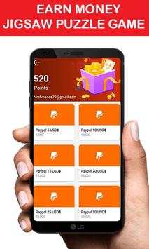 Earn Money : Jigsaw Puzzle स्क्रीनशॉट 4