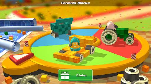 Pixel Car Racing Blocky Crash screenshot 3