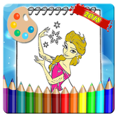 Coloring Book For Princess icon