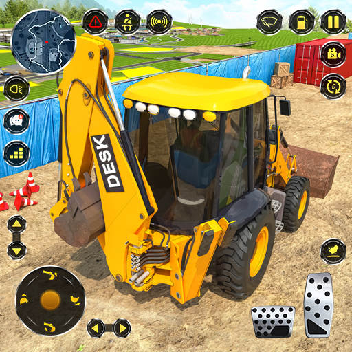 Real JCB Backhoe Loader Game 0.1