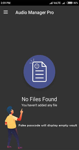 Audio Manager Pro Gallery Vault: Hide photo-videos screenshot 6