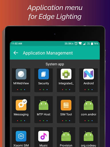 Edge Lighting for non-Edge phone 11 تصوير الشاشة