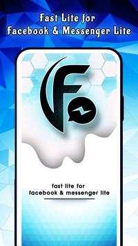 Fast Lite for Facebook & Messenger Lite screenshot 1