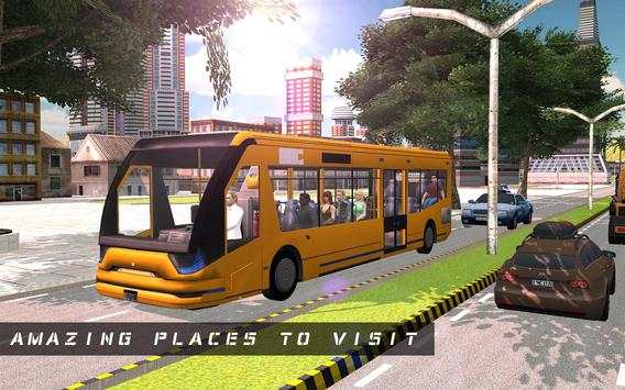 Coach Bus City Driving 2016 screenshot 3