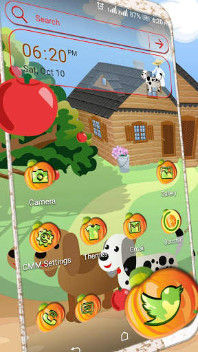 Doggy House Launcher Theme screenshot 1