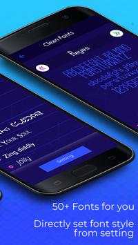 Clean Fonts Style Free screenshot 3