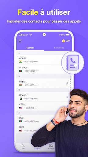 AbTalk Call - Appel mondial screenshot 3