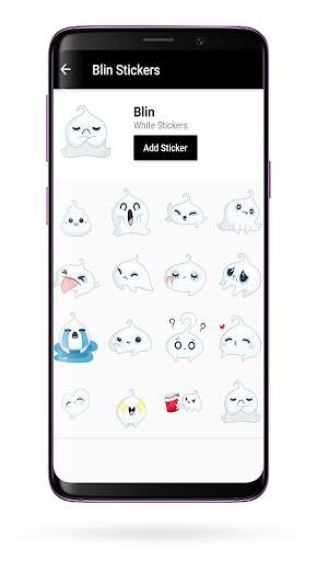 WAStickerApps White Stickers for WhatsApp screenshot 3