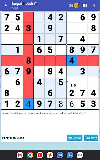Sudoku - Puzzle Otak Klasik screenshot 10
