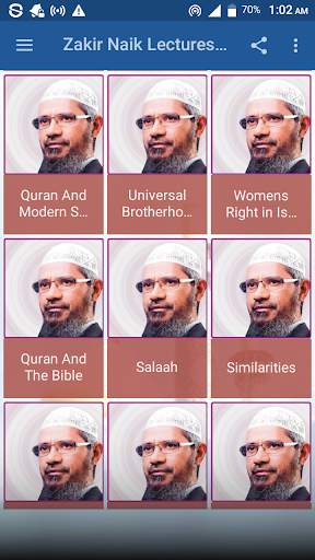 Zakir Naik Lectures Mp3 screenshot 3